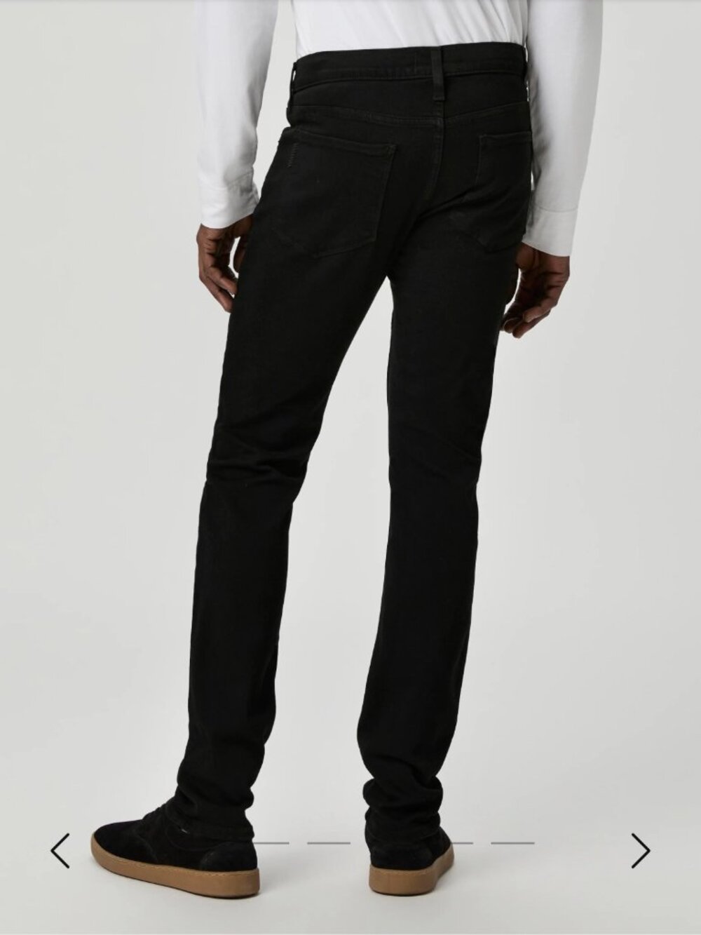 PAIGE | Men's Lennox Jeans | Black Shadow | Slim Stretch Denim | Size = 29 - Picture 2 of 10